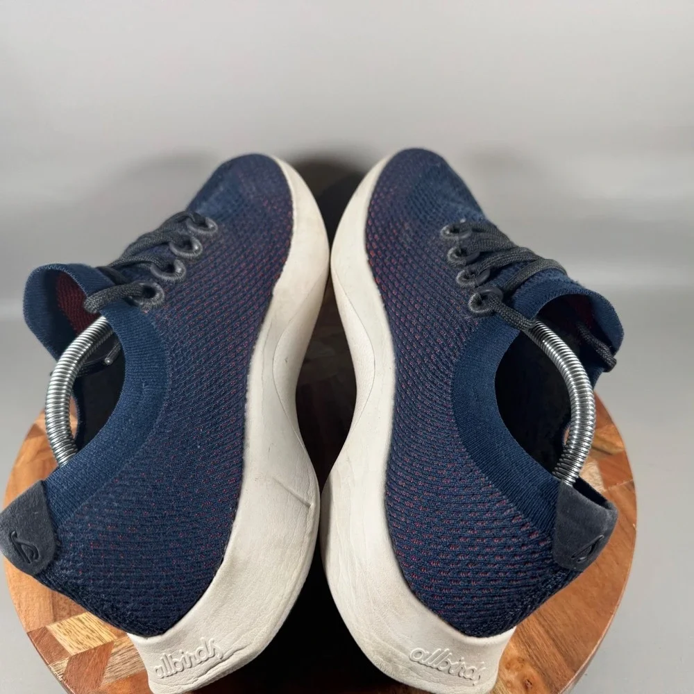 Allbirds Tree Dashers Navy Blue Running Shoes Mens 12.5 Sustainable Sneakers‎